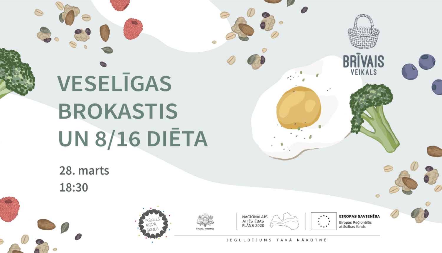 Veselīgas brokastis un 8/16 diēta_28032023