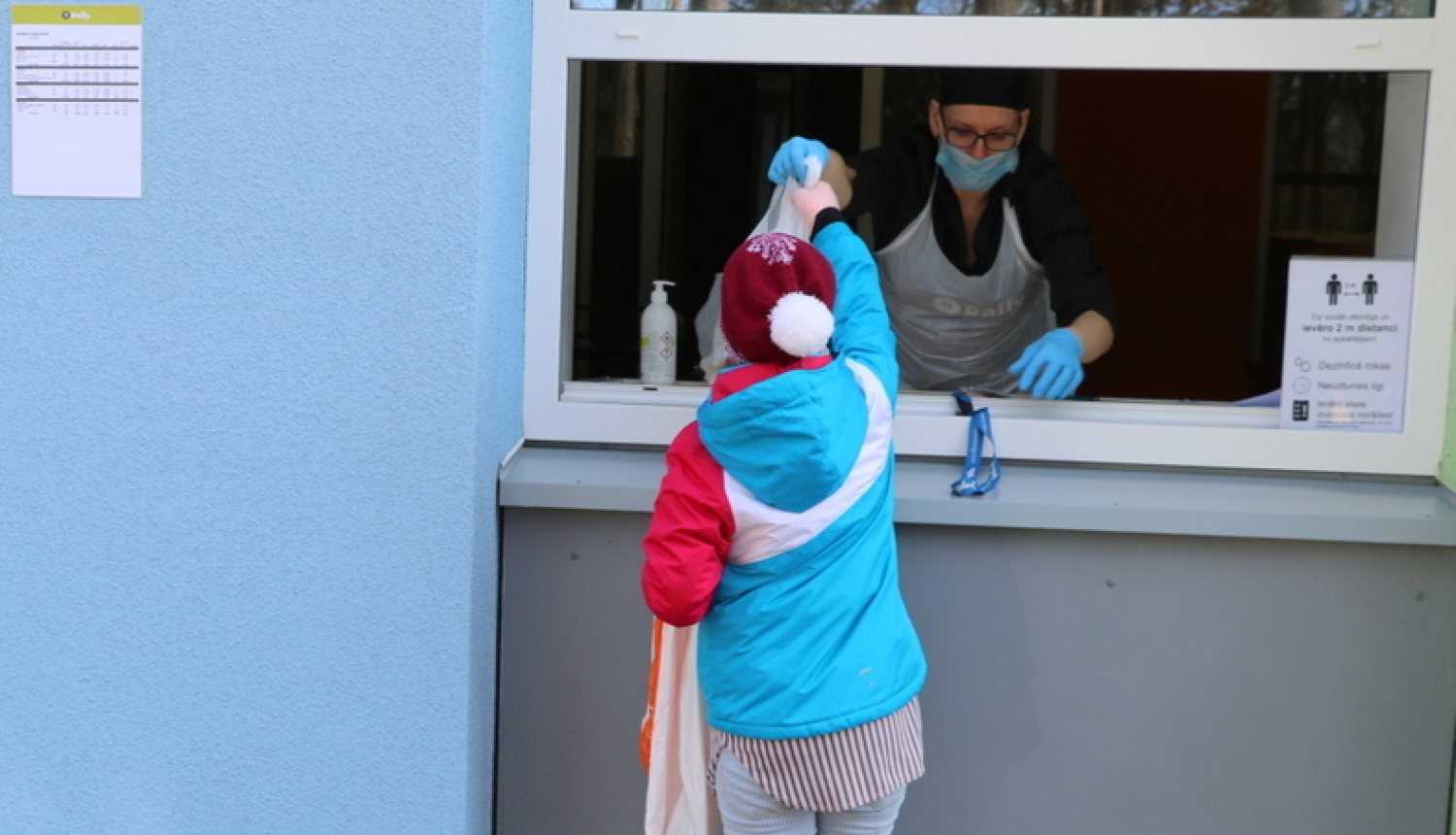 Ogrē sāk brīvpusdienu izdali skolēniem