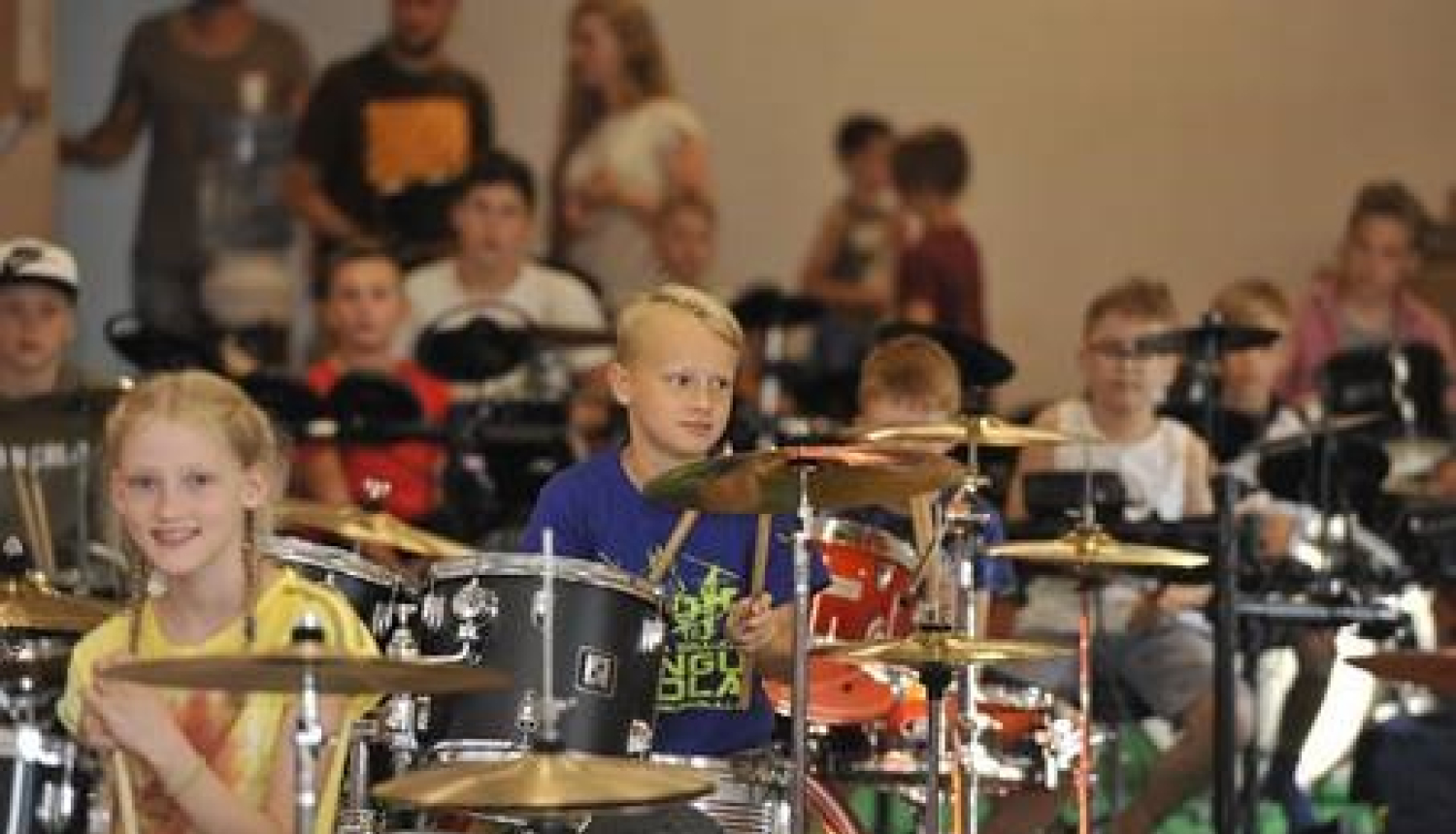 Andžeja Grauda bungu skola tagad arī Ogrē!