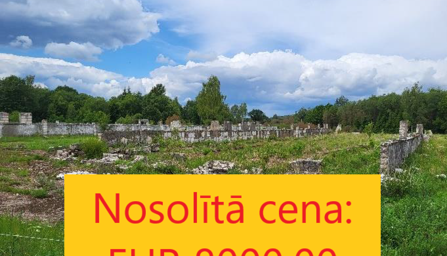 Burtnieku ferma izsoles rezultāts