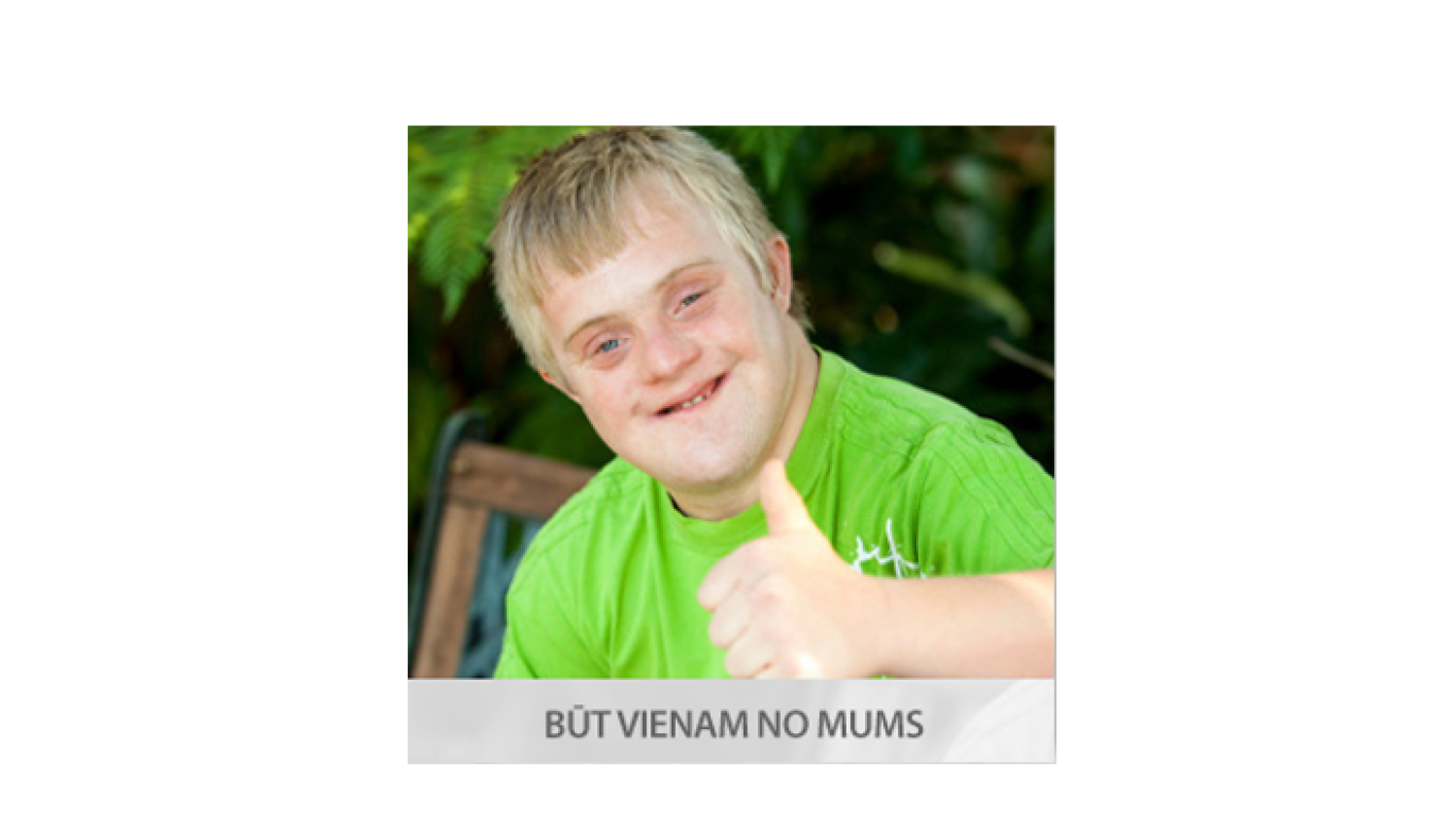 Būt vienam no mums