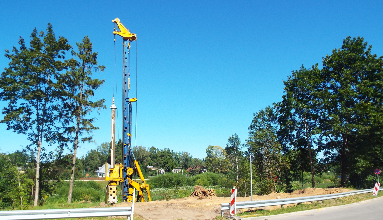 Novadā turpinās infrastruktūras sakārtošanas darbi