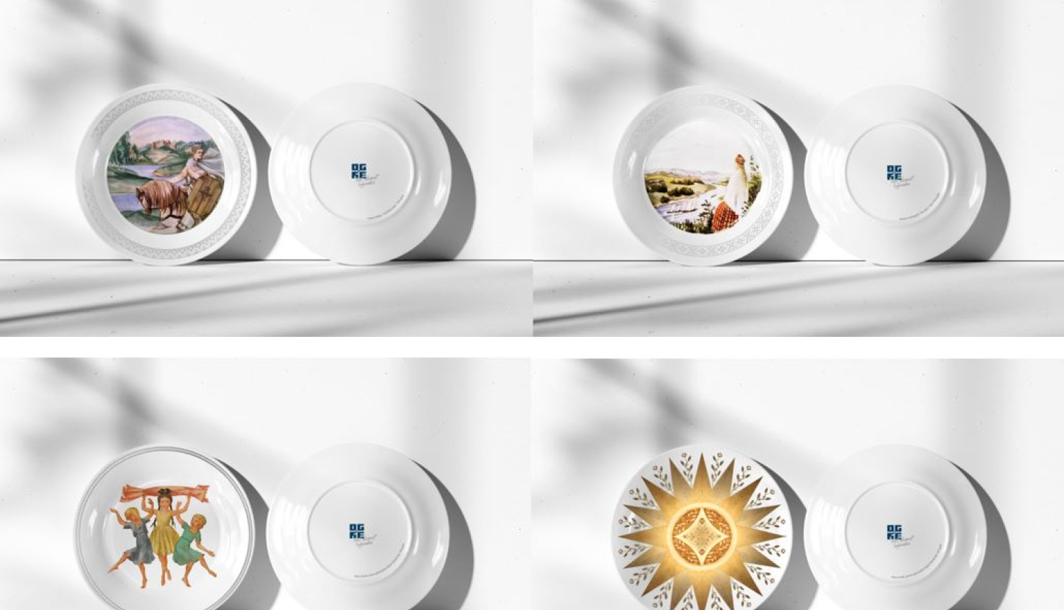 Dekoratīvie šķīvji - suvenīri