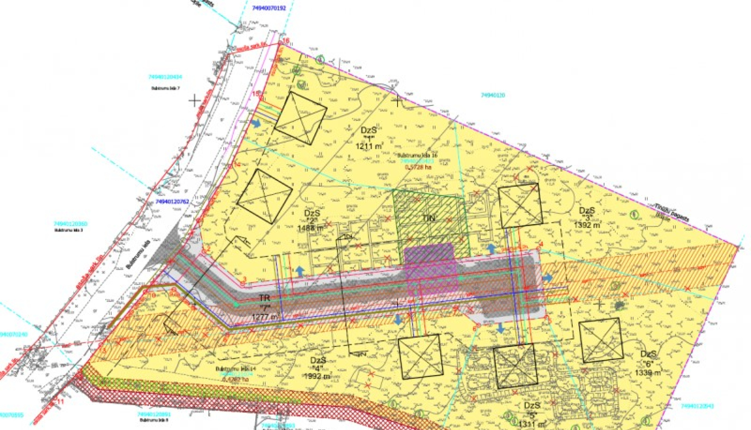 Detālplānojums zemes vienībai Bulstrumu ielā 14 un Bulstrumu ielā 16, Ikšķilē, Ogres nov.