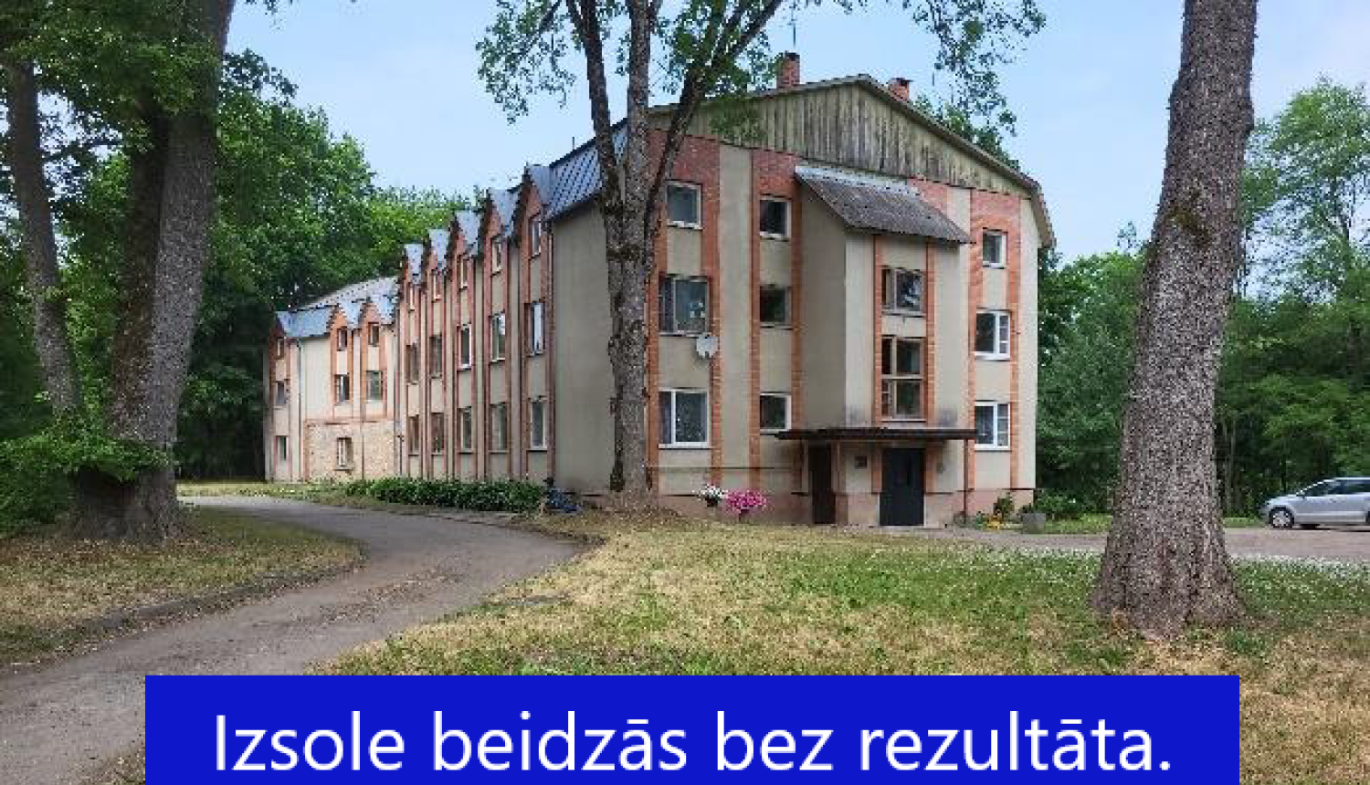 Nekustamā īpašuma Edgara Kauliņa alejā 15 dz.8, Lielvārdē, atsavināšanas izsoles rezultāts