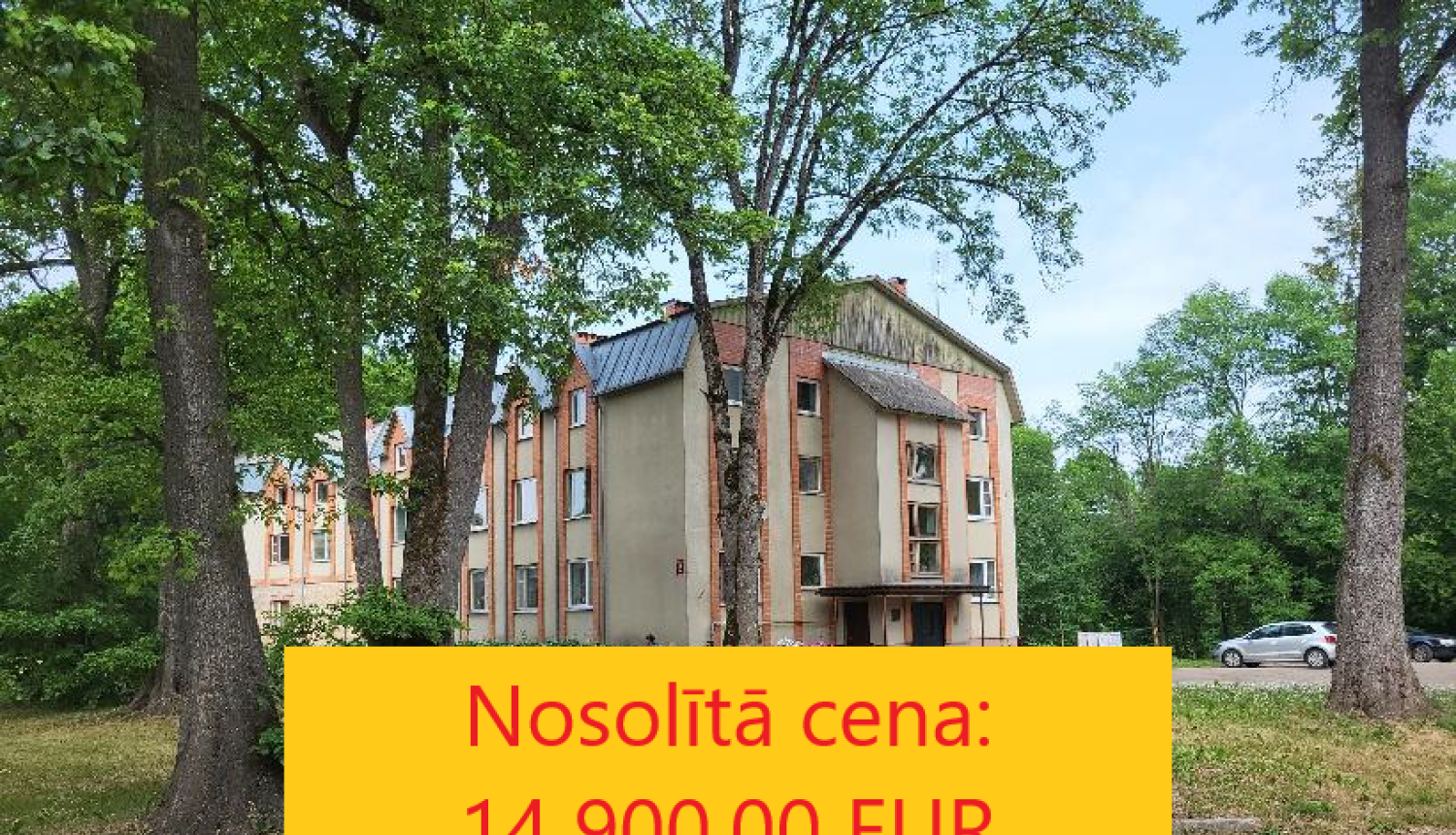 Nekustamā īpašuma Edgara Kauliņa alejā 15 dz.8, Lielvārdē, atsavināšanas izsole