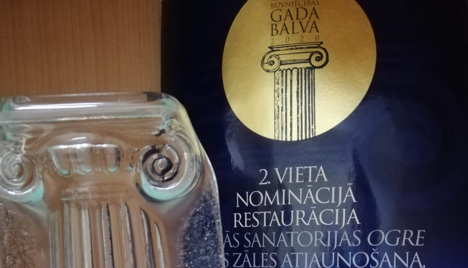 Izcilāko būvju skaitā arī atjaunotās sanatorijas Lielā zāle
