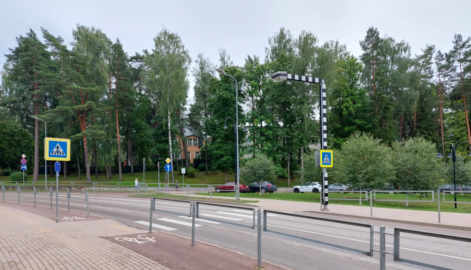 Gājēju pāreja Brīvības iela, Ogre