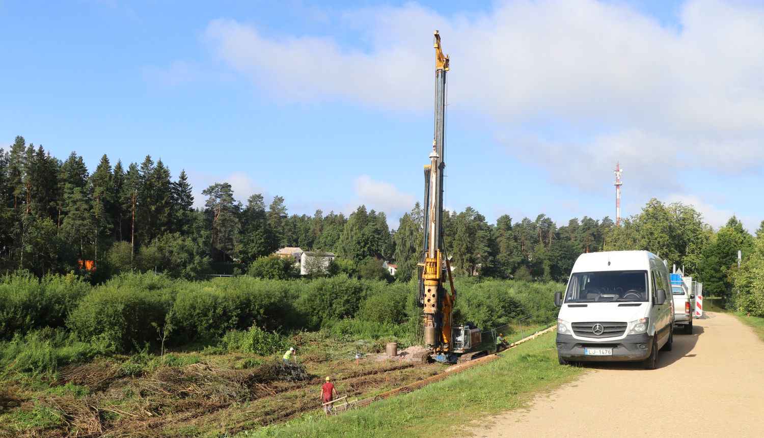 Ogrē sāk būvēt jaunu tiltu gājējiem