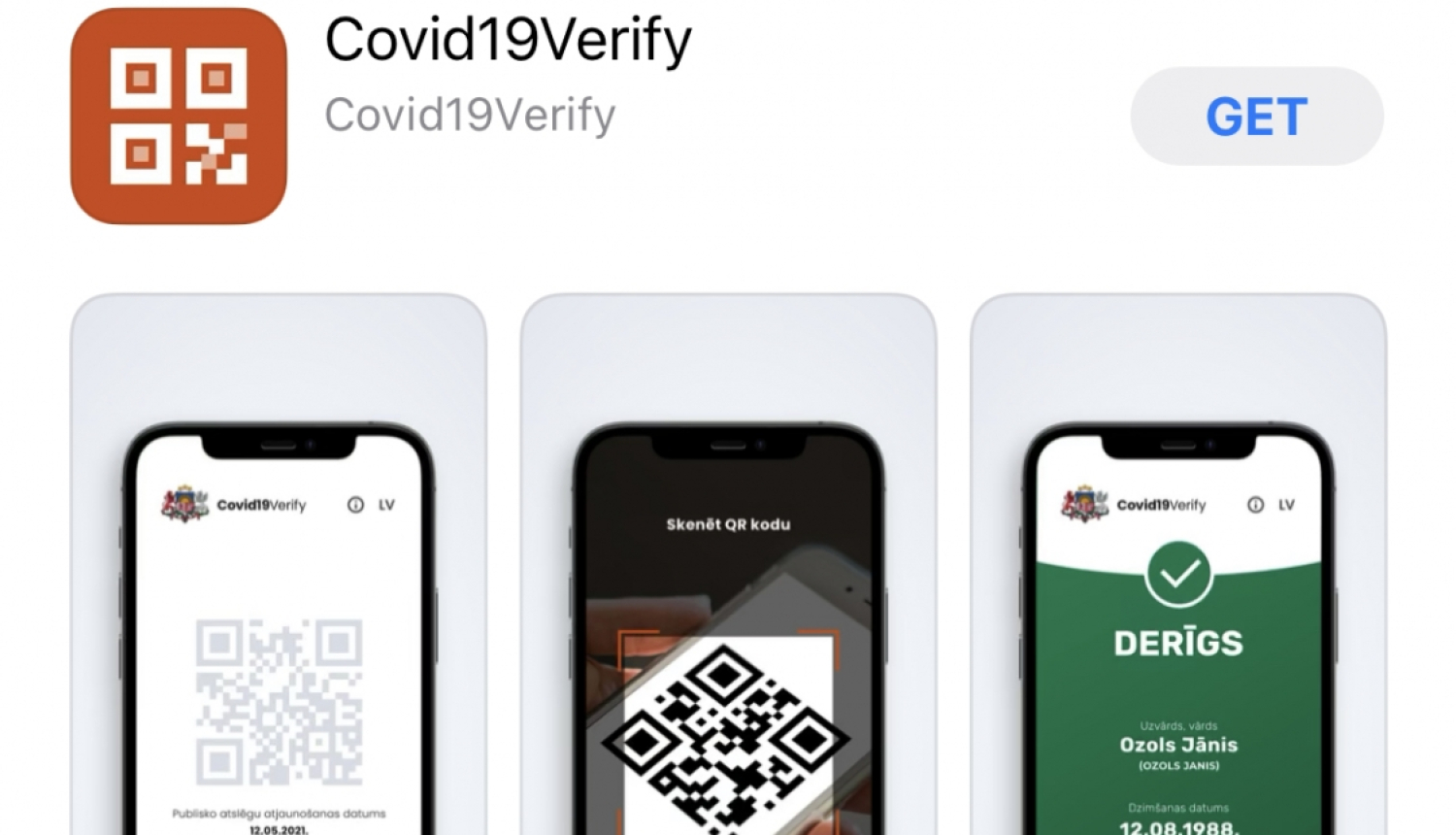 Digitālā covid aplikācija