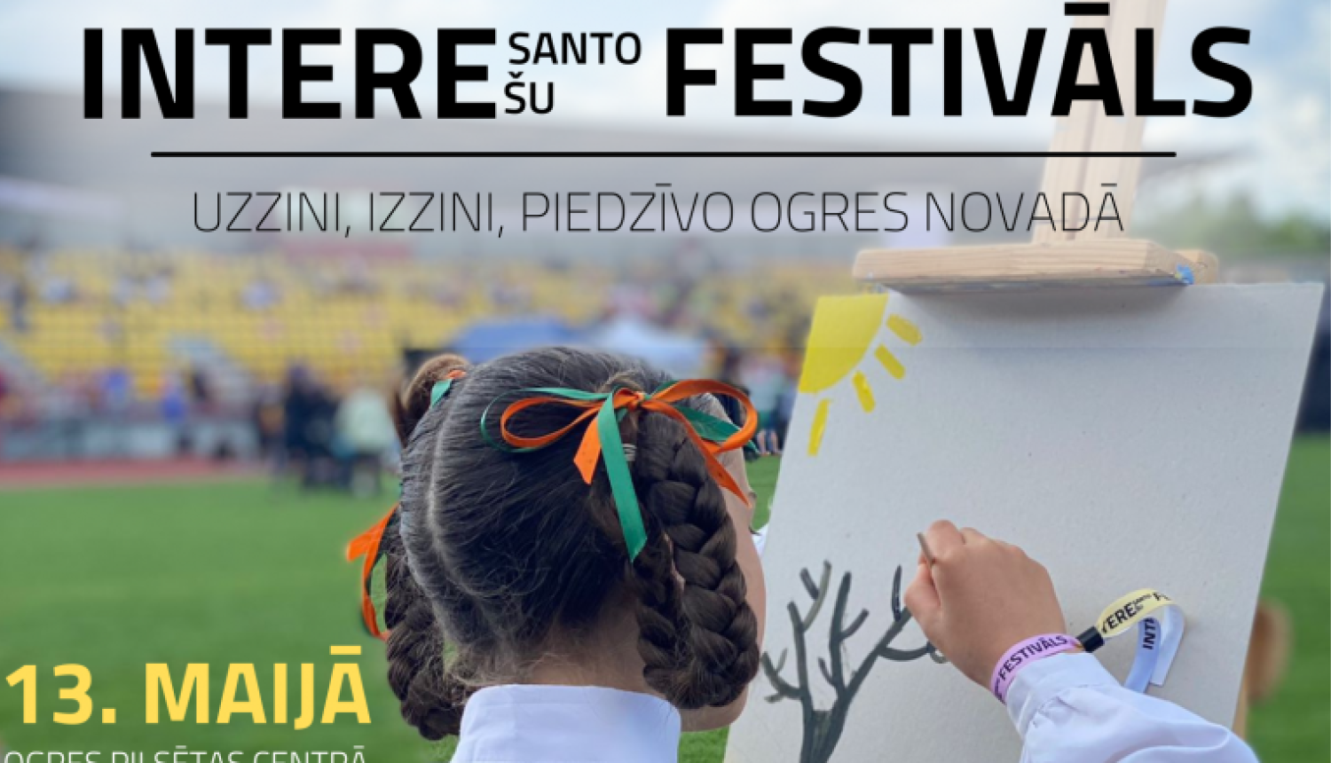 Interesanto interešu festivāls Ogrē 2023 afiša