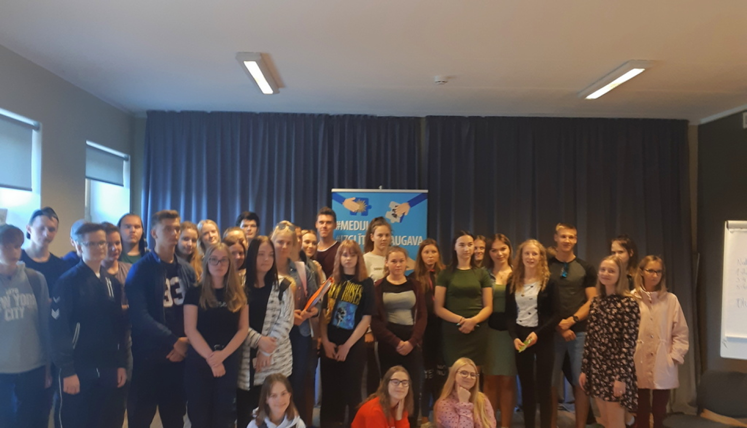 Ogres, Lielvārdes un Ķeguma novada jaunieši apmeklē Madonas novadu