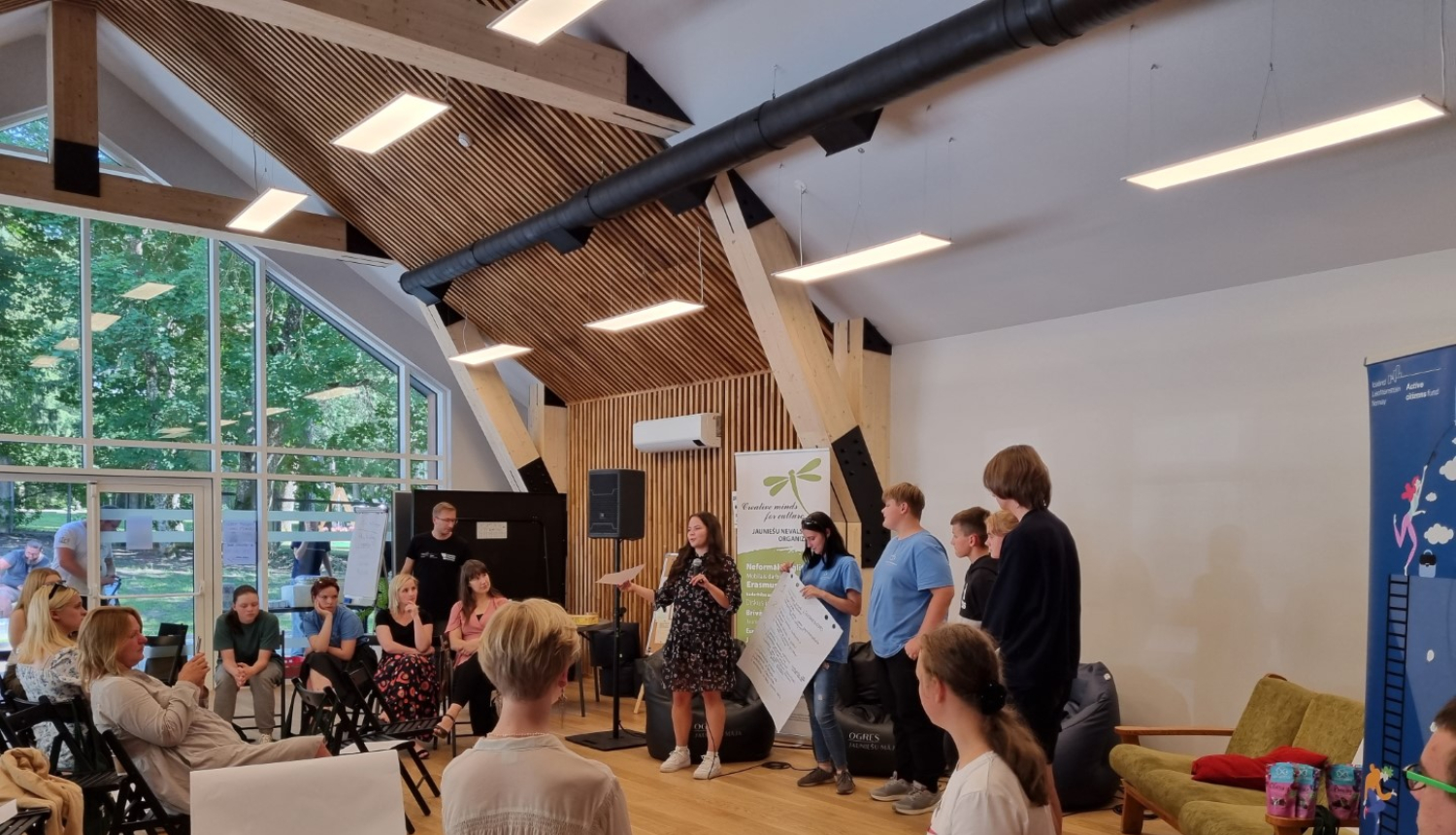 Jauniešu līdzdalības forums Ogres Jauniešu mājā