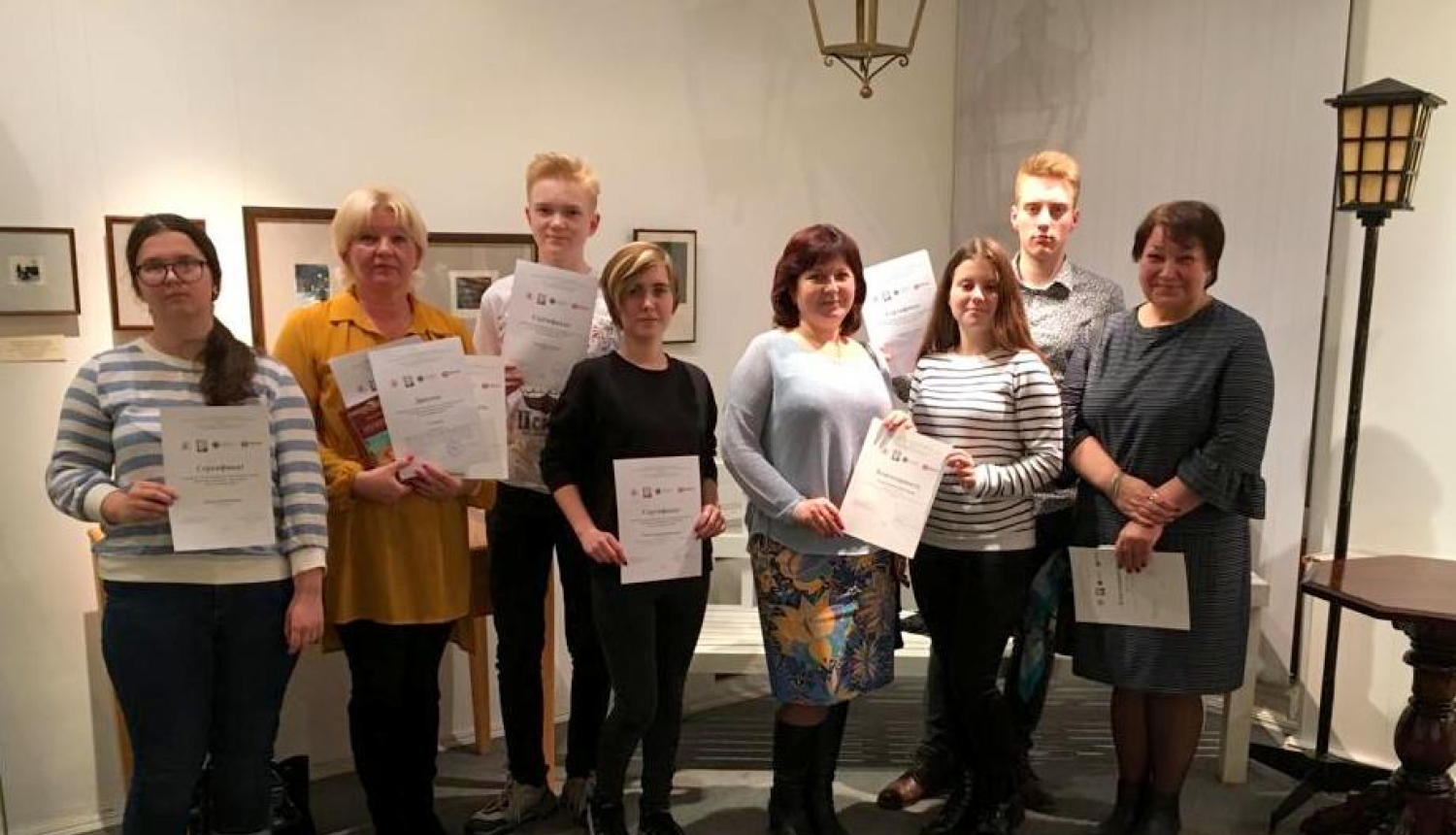 Jaunogres vidusskolas skolēni piedalās forumā Pleskavā