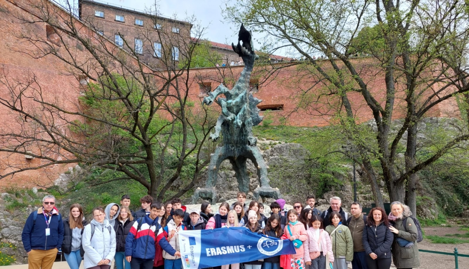 Jumpravas pamatskolas skolēn viesojas Polijā Erasmus+ projekta ietvaros