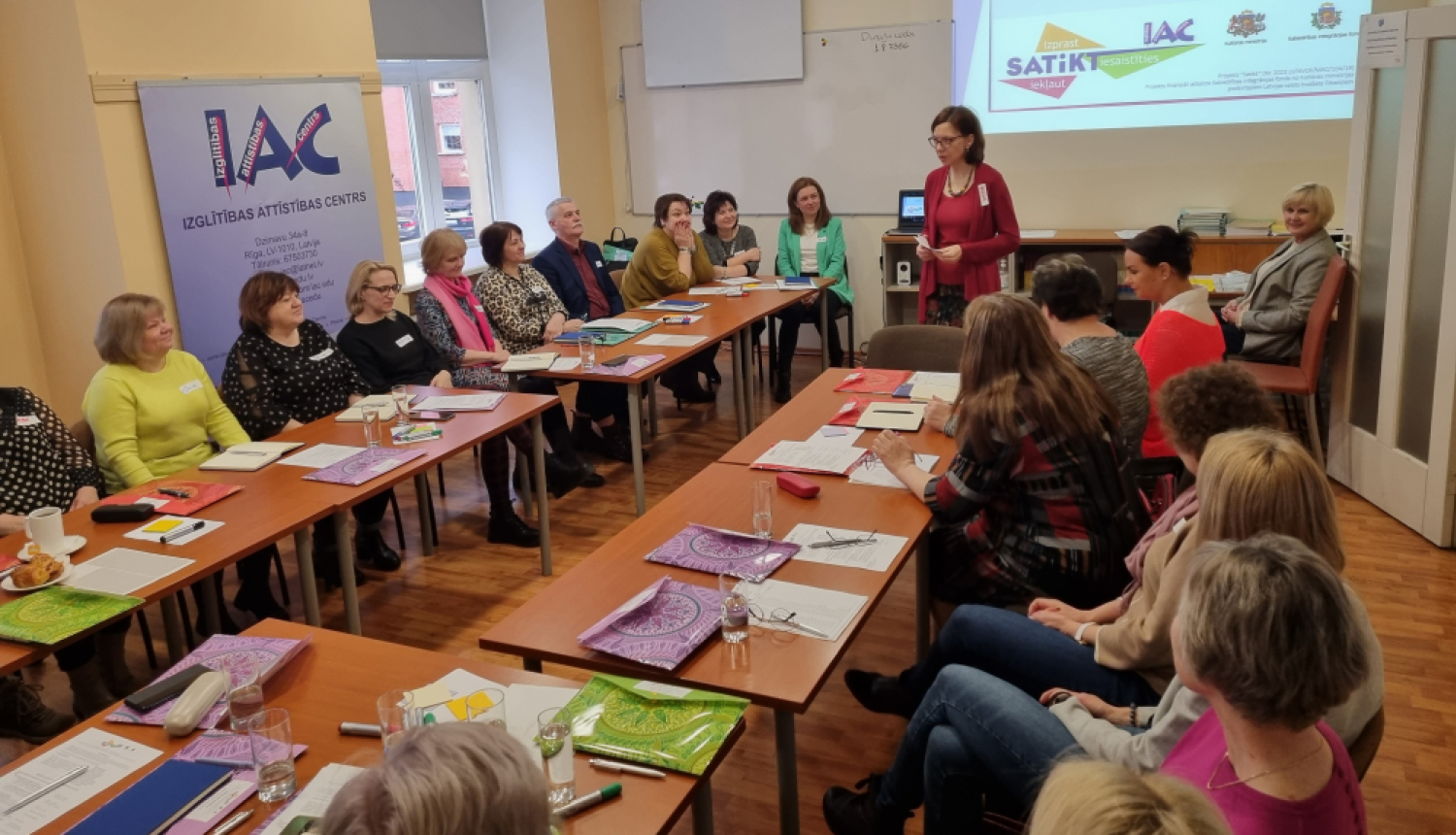 Projekta "Satikt!" seminārs