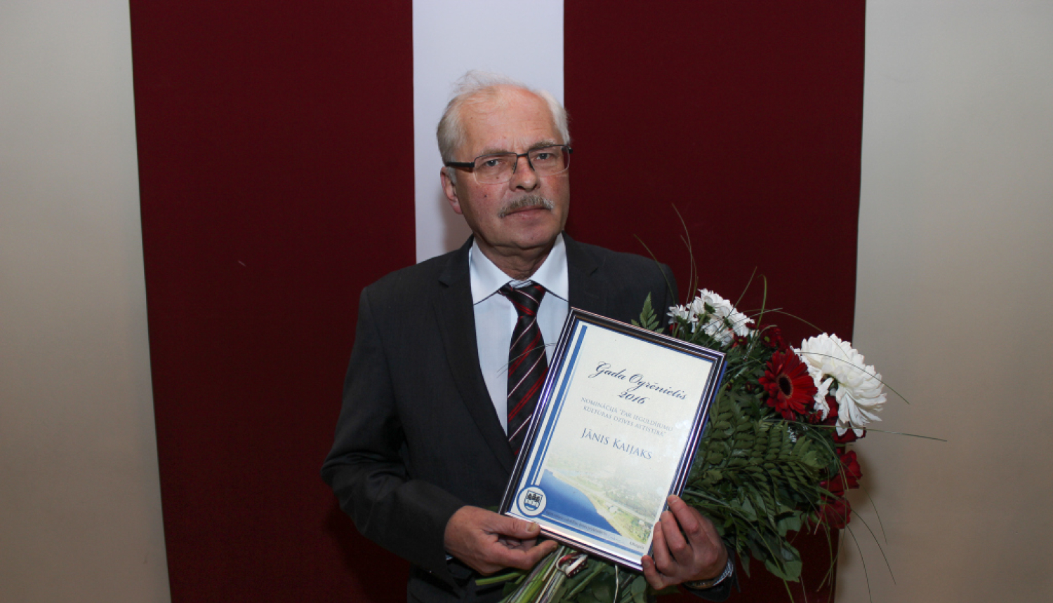 Jānim Kaijakam piešķir Ogres Goda pilsoņa titulu