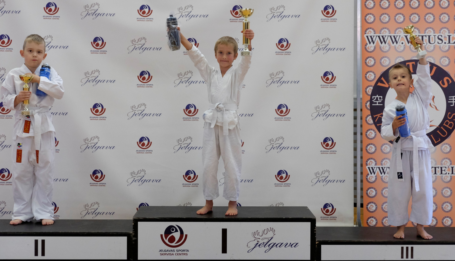 Karatē sacensību prieks