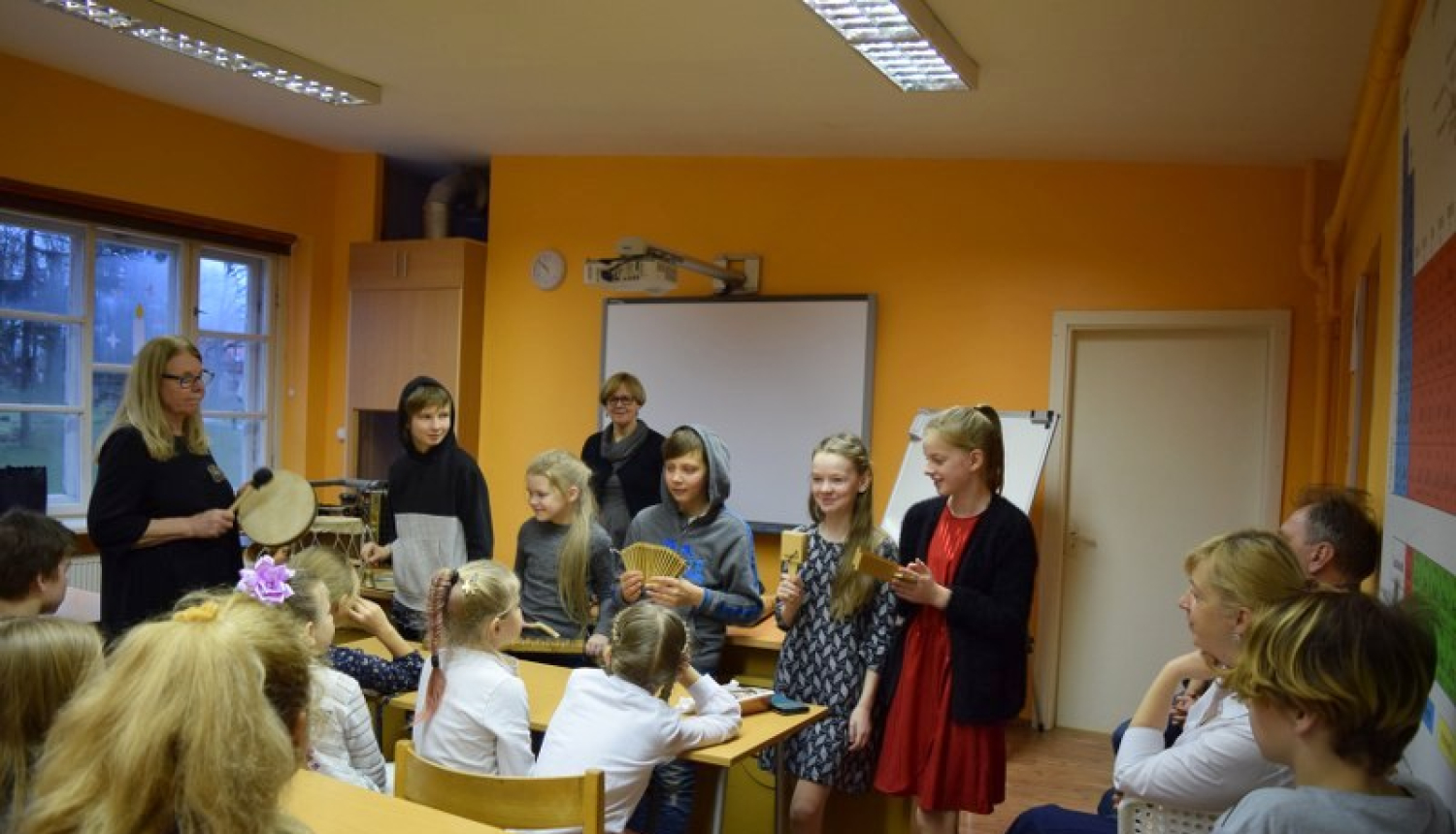 Projekta “Skolas soma” aktivitātes Ķeipenes pamatskolā