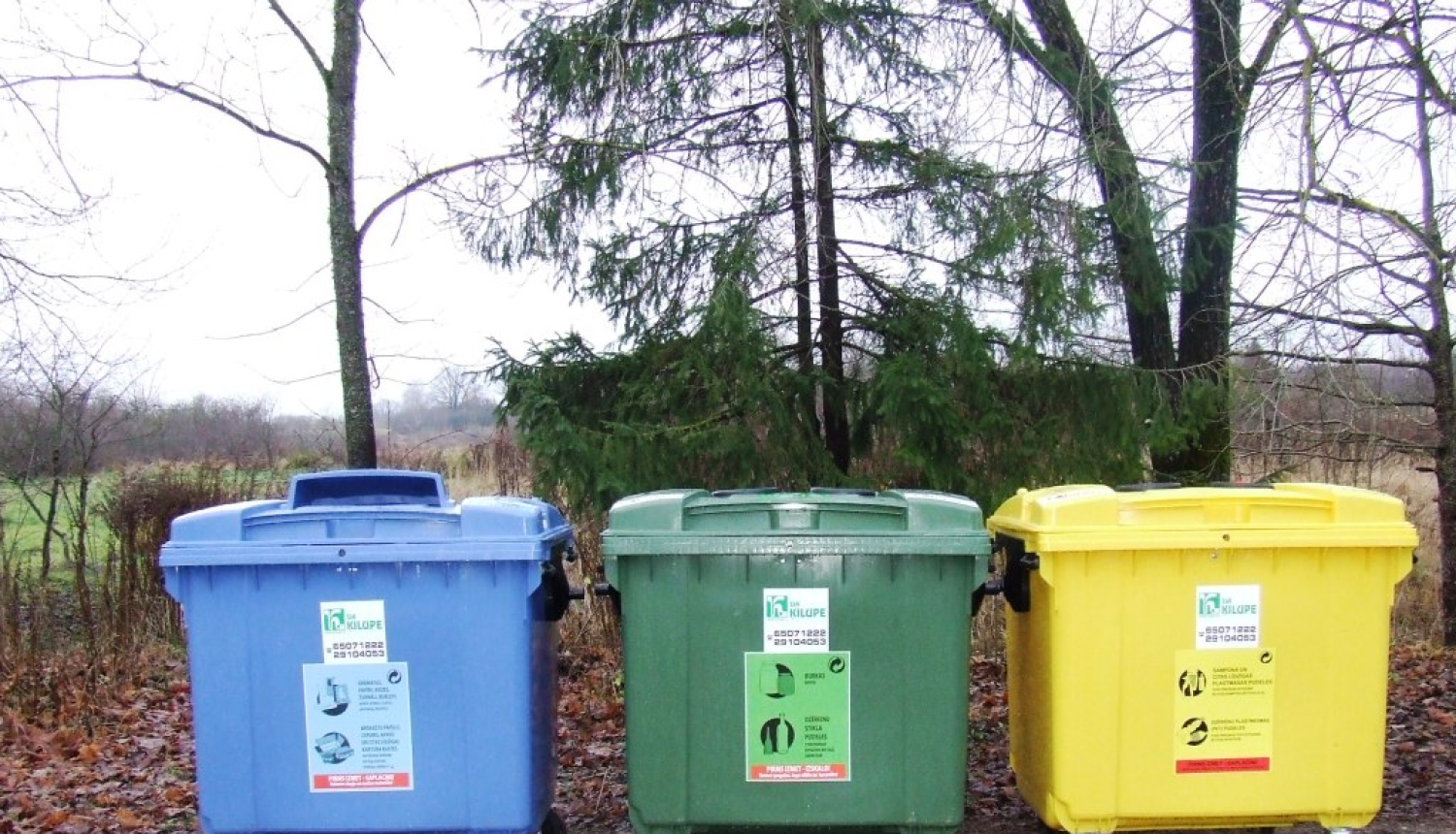 Izvietoti atsevišķi konteineri vienreizlietojamo trauku nodošanai