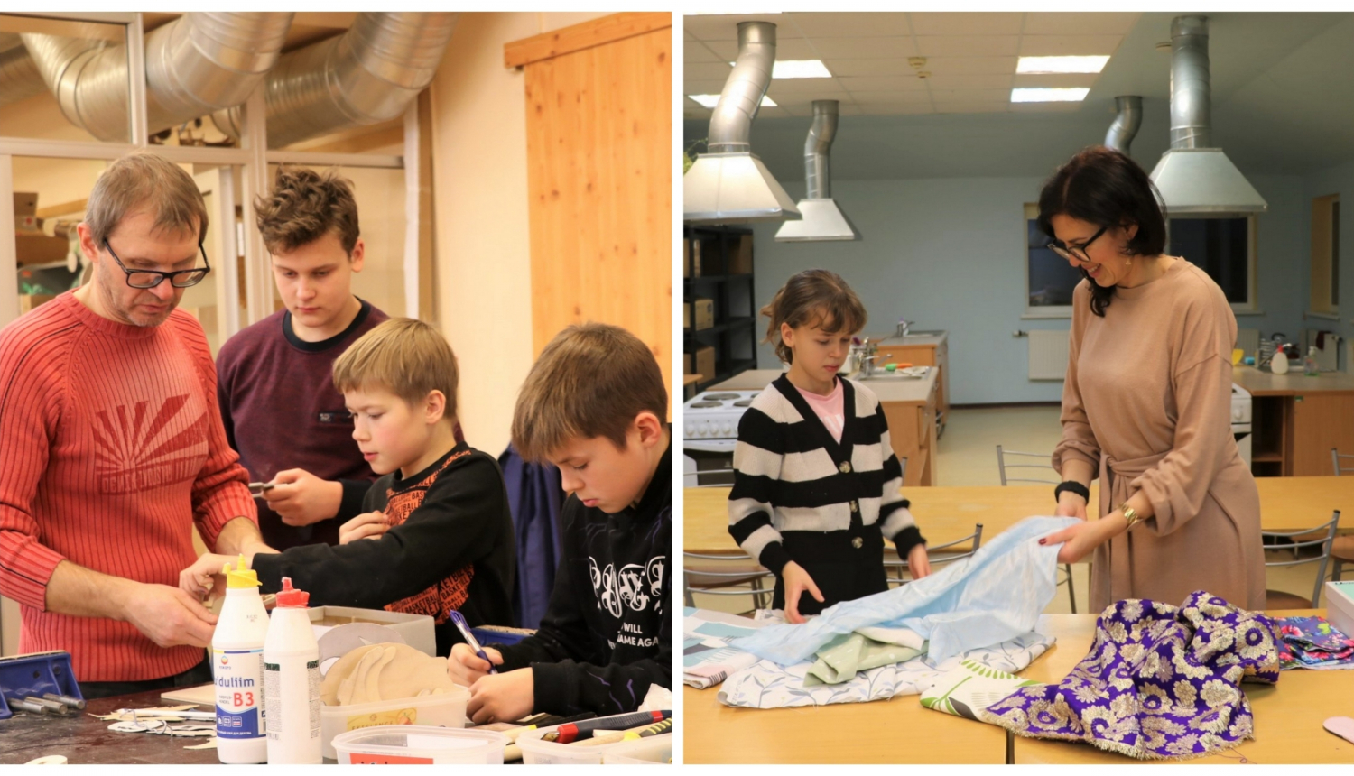 Uzņem jaunus dalībniekus RTU Bērnu un jauniešu universitātes programmās “Koka dizains” un “Modes un tekstila tehnoloģijas”