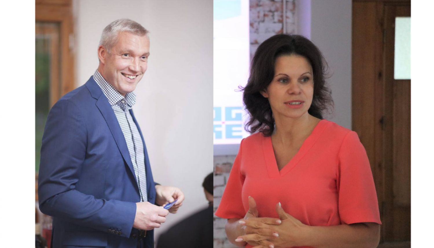 Ogres novada pašvaldības izpilddirektors un izpilddirektora vietniece