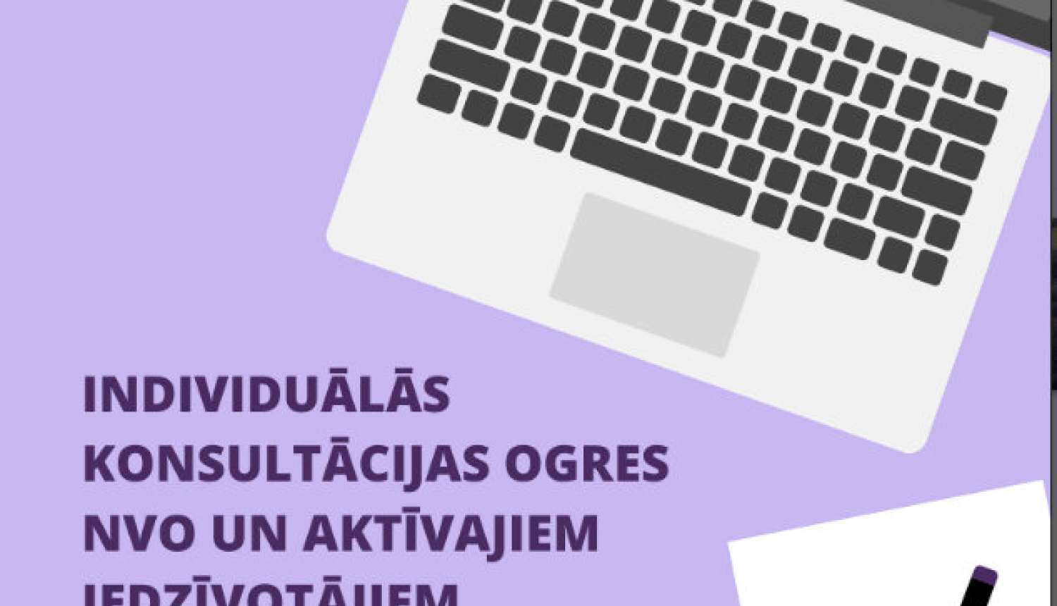 Individuālās konsultācijas Ogres NVO un aktīvajiem iedzīvotājiem