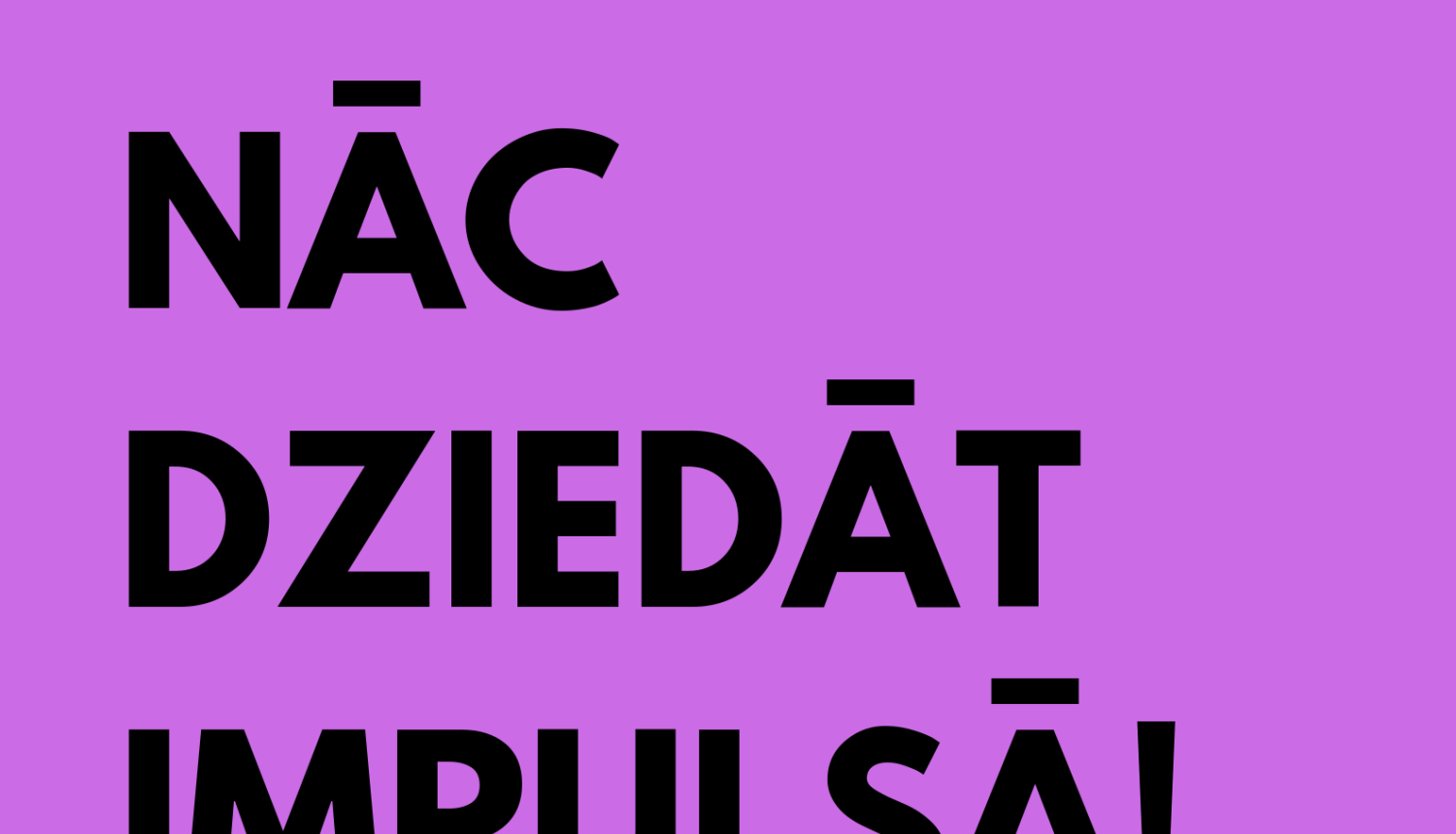 Ļaujies IMPULSAM – pievienojies jauniešu korim!