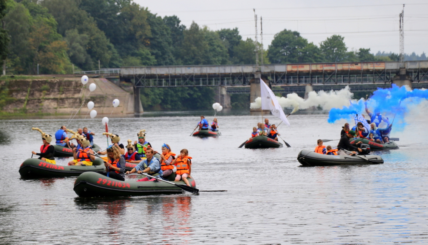 Aicinājums piedalīties Laivu parādē Ogres pilsētas svētkos