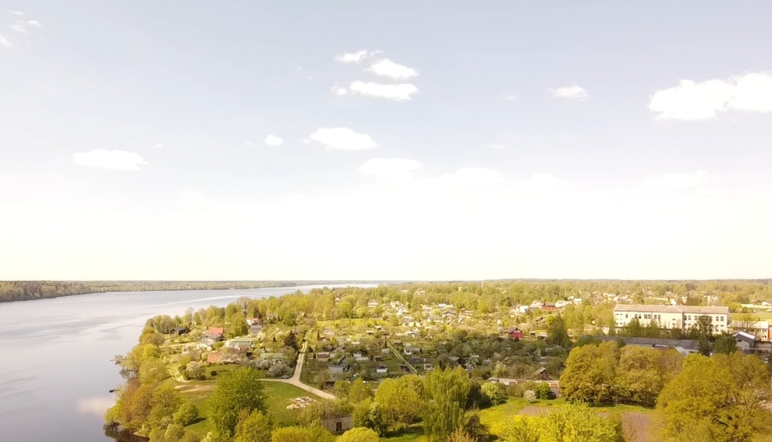 Lielvārde no putna lidojuma