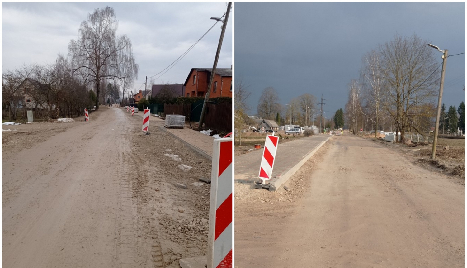 Uzvaras un Stacijas iela Lielvārde