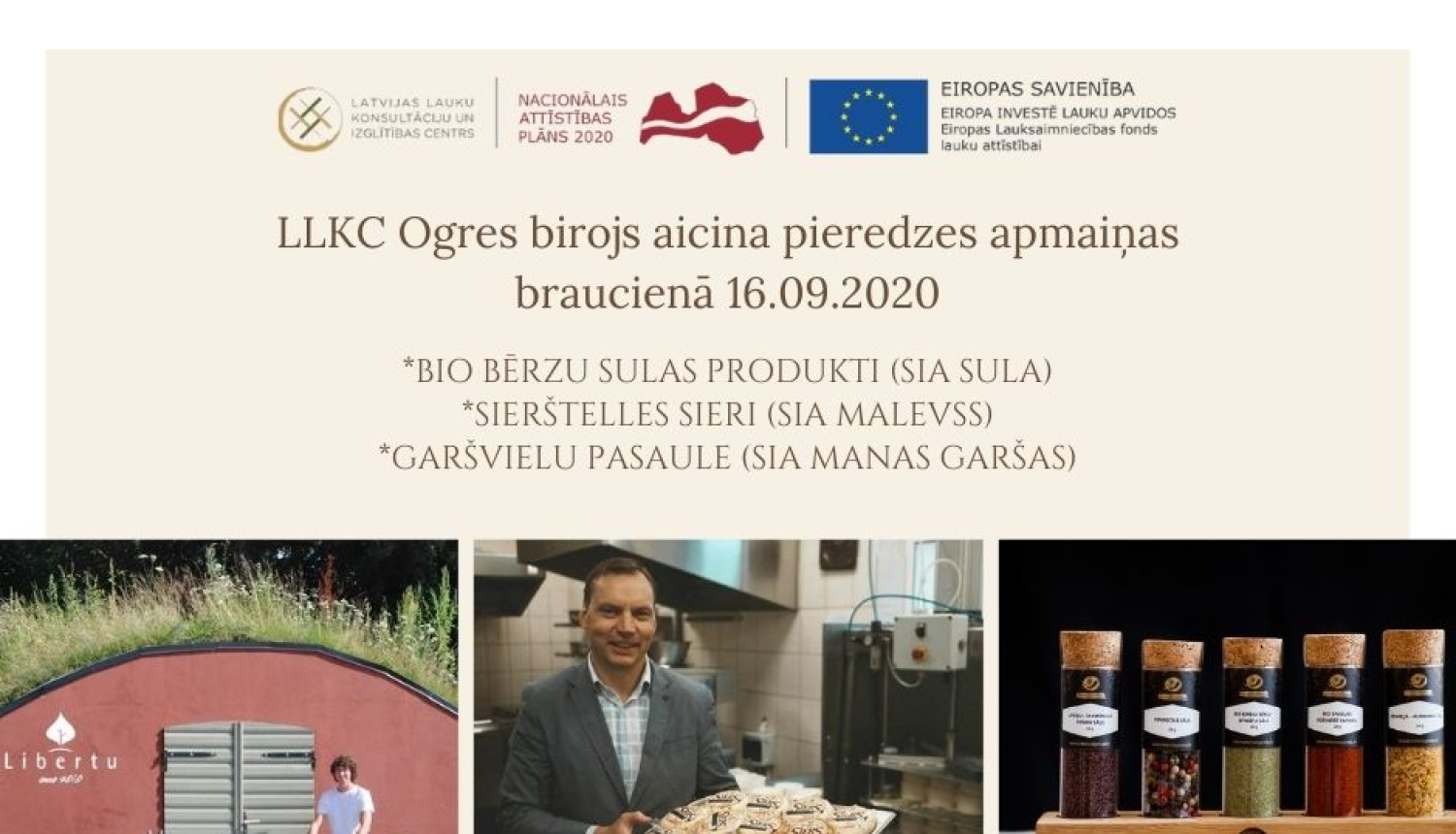 Pieredzes apmaiņas brauciens par jaunāko tehnoloģiju izmantošanu lauksaimniecībā