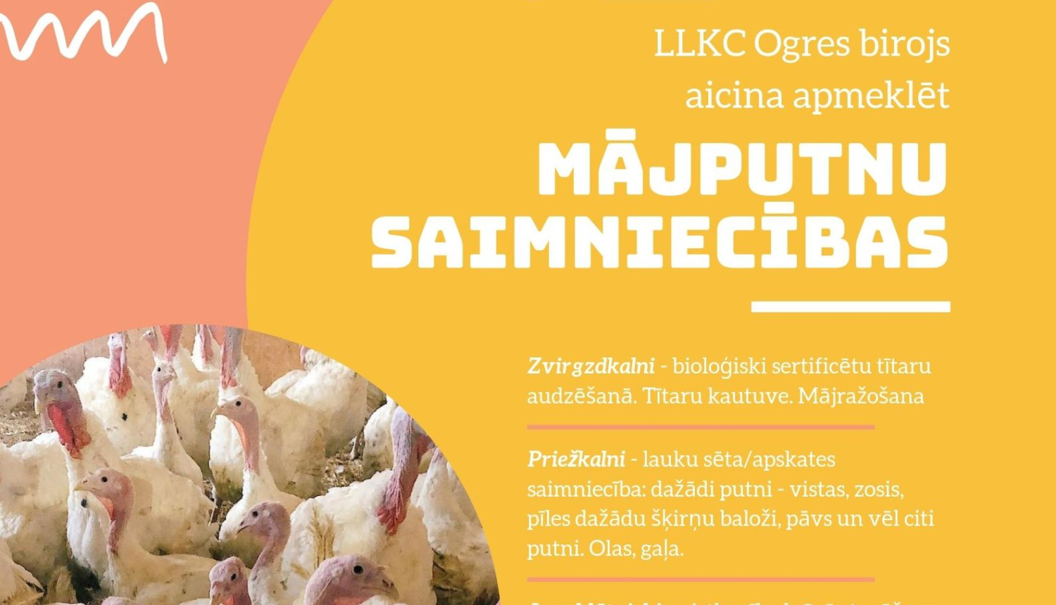 Aicina apmeklēt mājputnu audzēšanas saimniecības Vidzemē