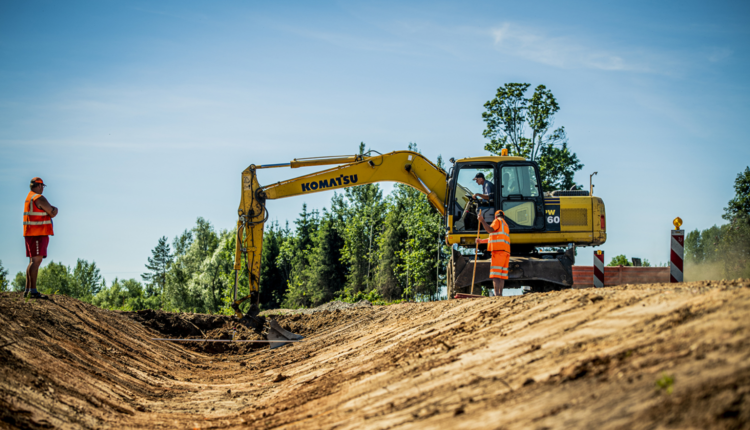 Atsākas ceļa pārbūve no Tīnūžiem līdz Ikšķilei