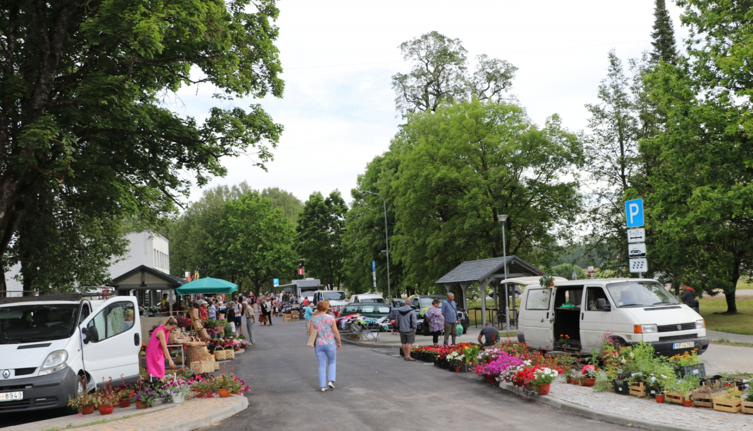 Madlienas tirgus laukuma atklāšana 16.06.2023