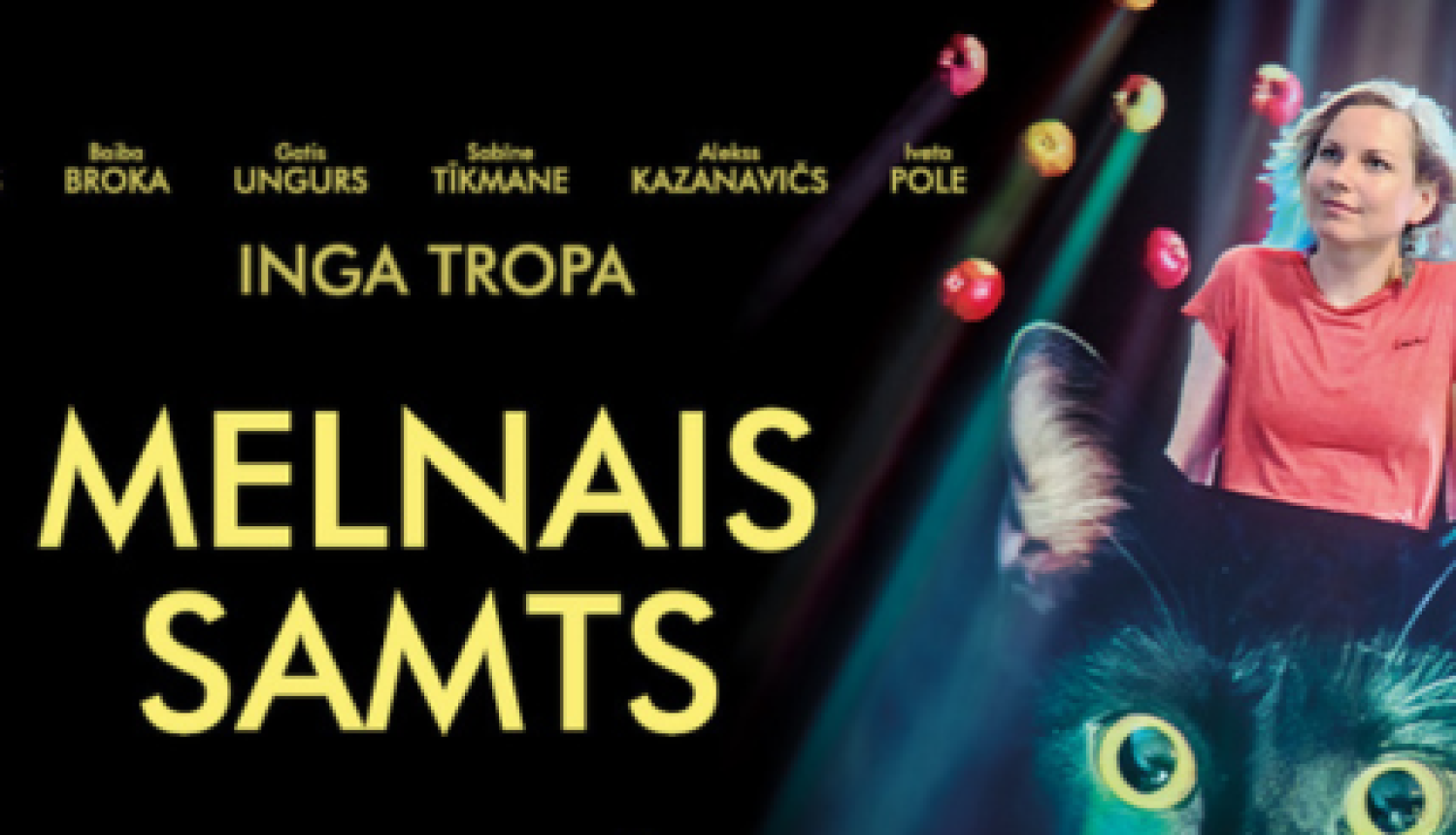 Melnais samts plakāts