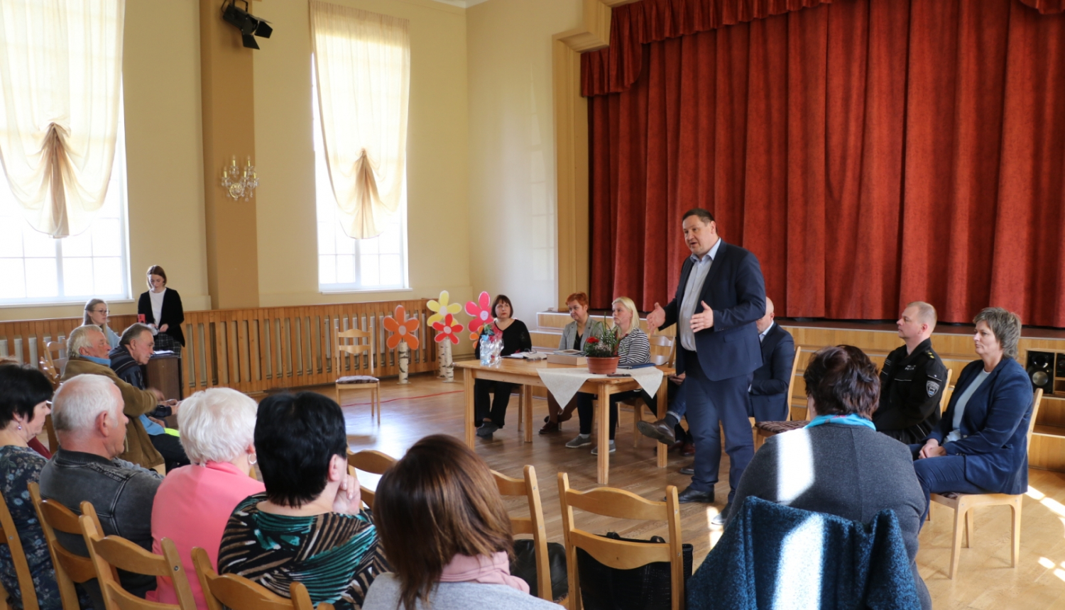 Iedzīvotāju sapulce Meņģelē 29.04.2022.