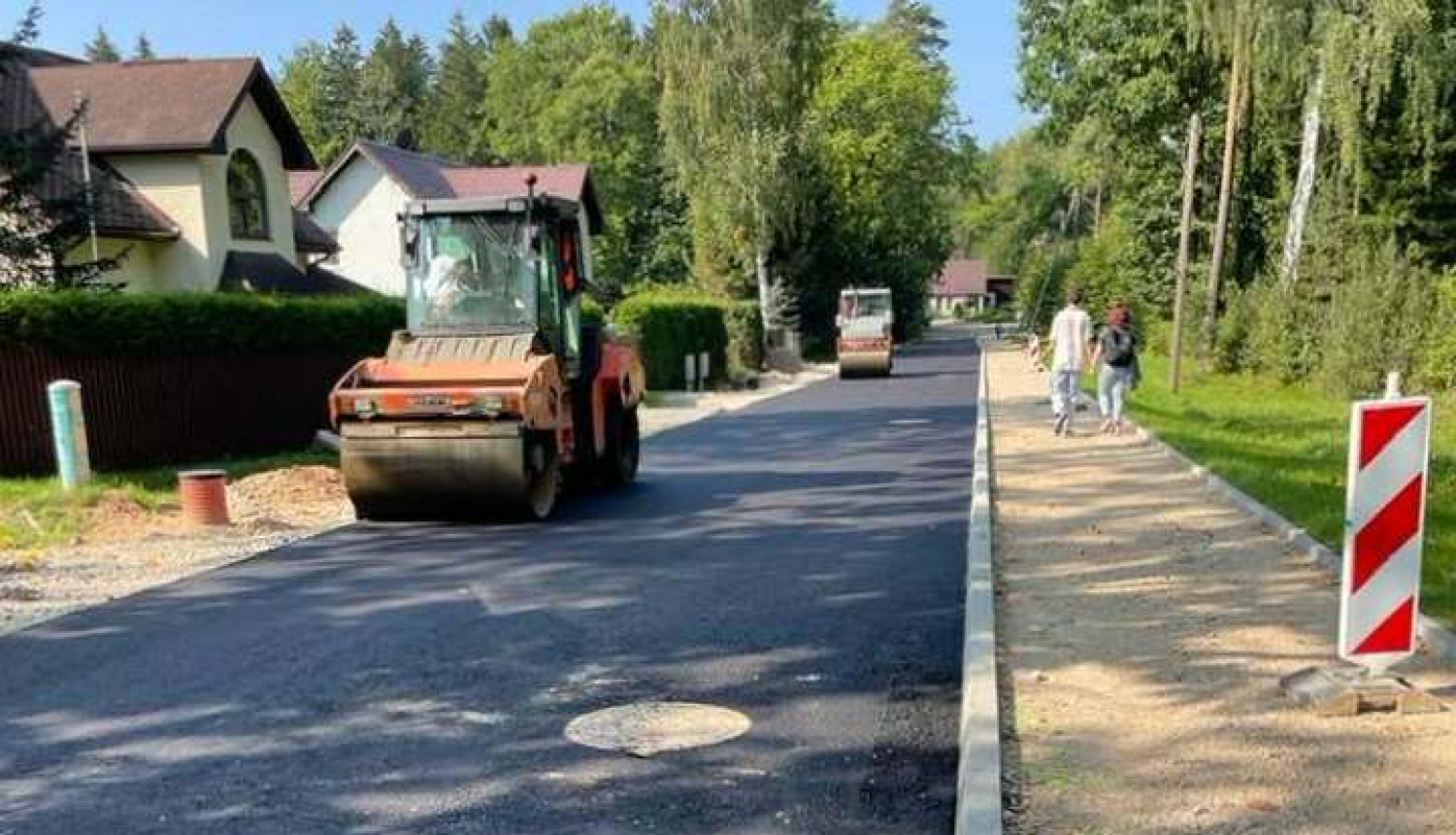 Meža iela Lielvārdē 09.2023.