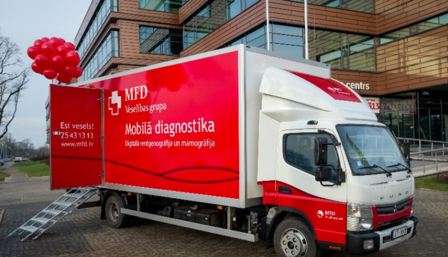 Aicina uz mobilo diagnostiku Ķeipenē