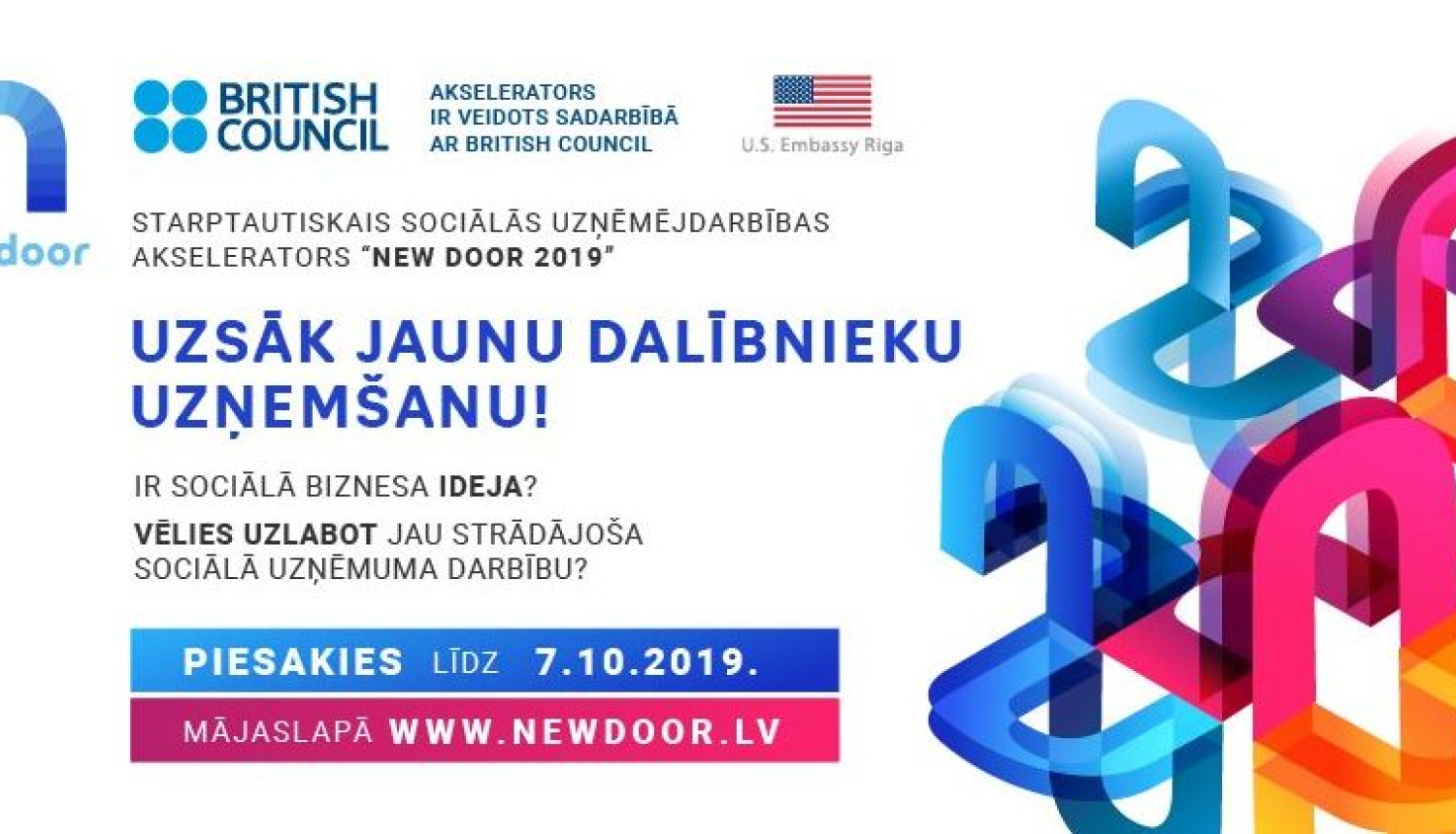 Aicina pieteikties jaunajai akselerācijas programmai