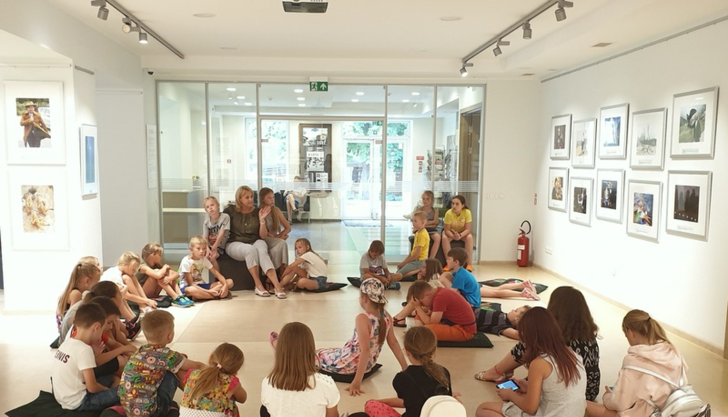 Muzejā notiek dienas nometne bērniem