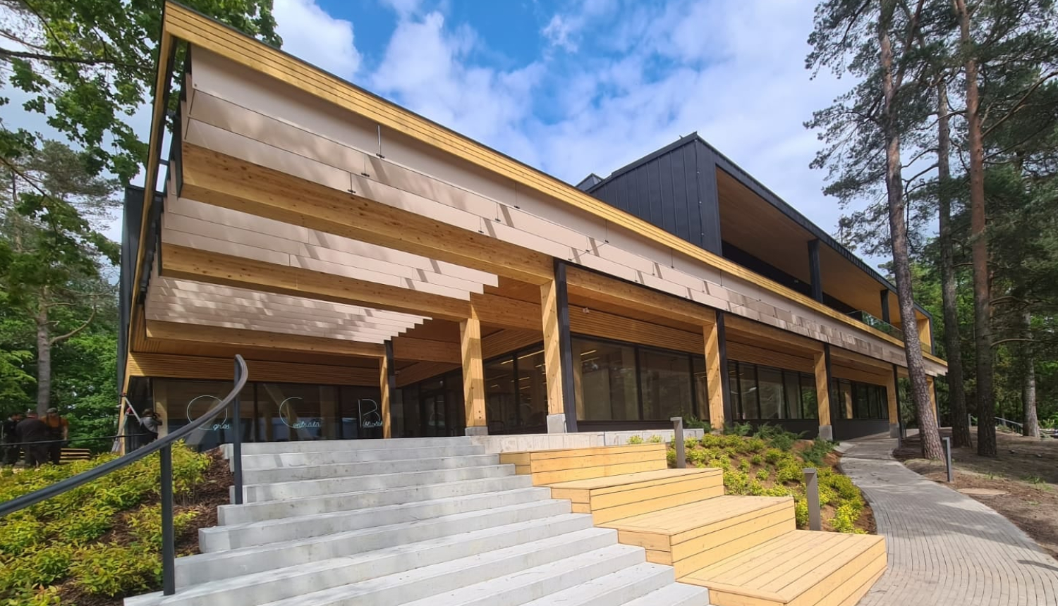 Bibliotēkas kāpnes