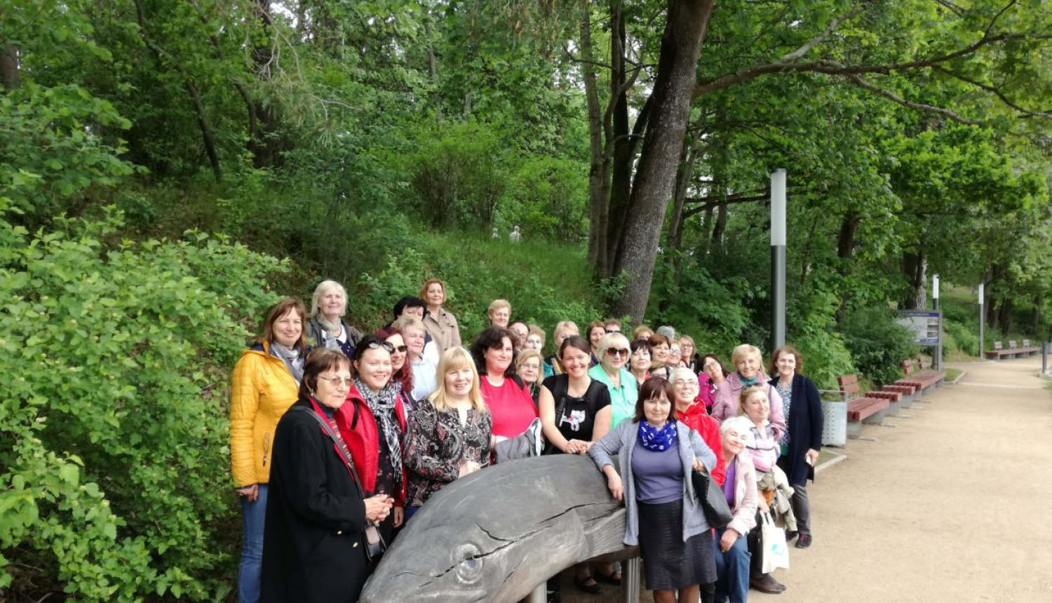 Ogrē viesojas bibliotekāri no Rīgas