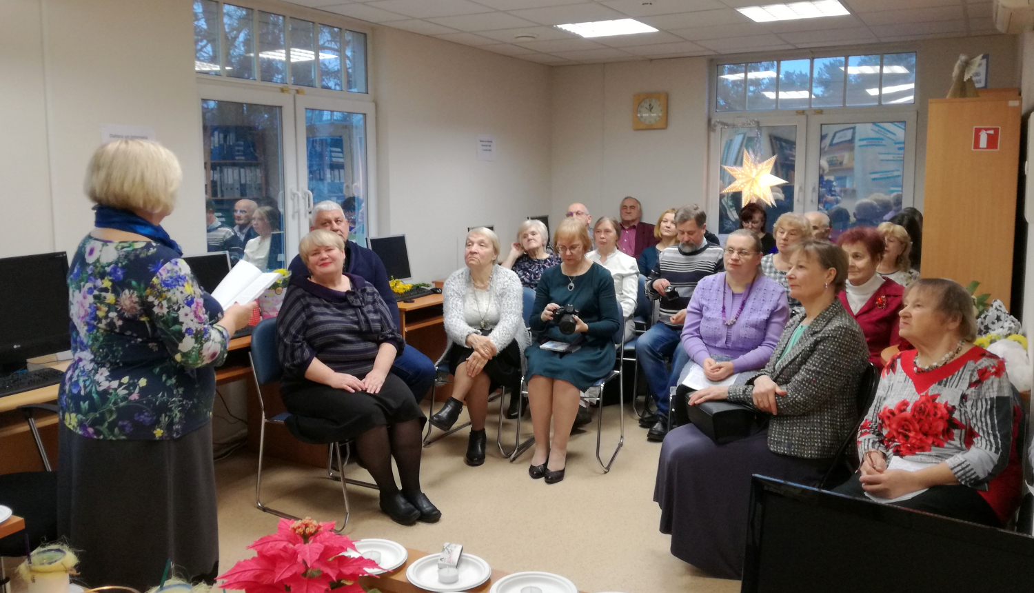 Mūzika un dzeja Skaidrītes Loginas grāmatas “Pie ezera” prezentācijā