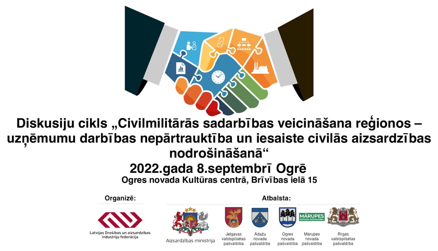 Latvijas Drošības un aizsardzības industriju federācijas diskusija
