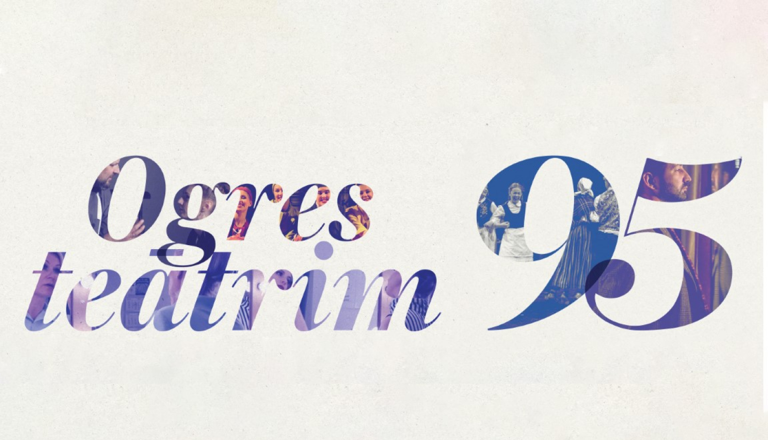 Ogres teātrim 95 plakāts