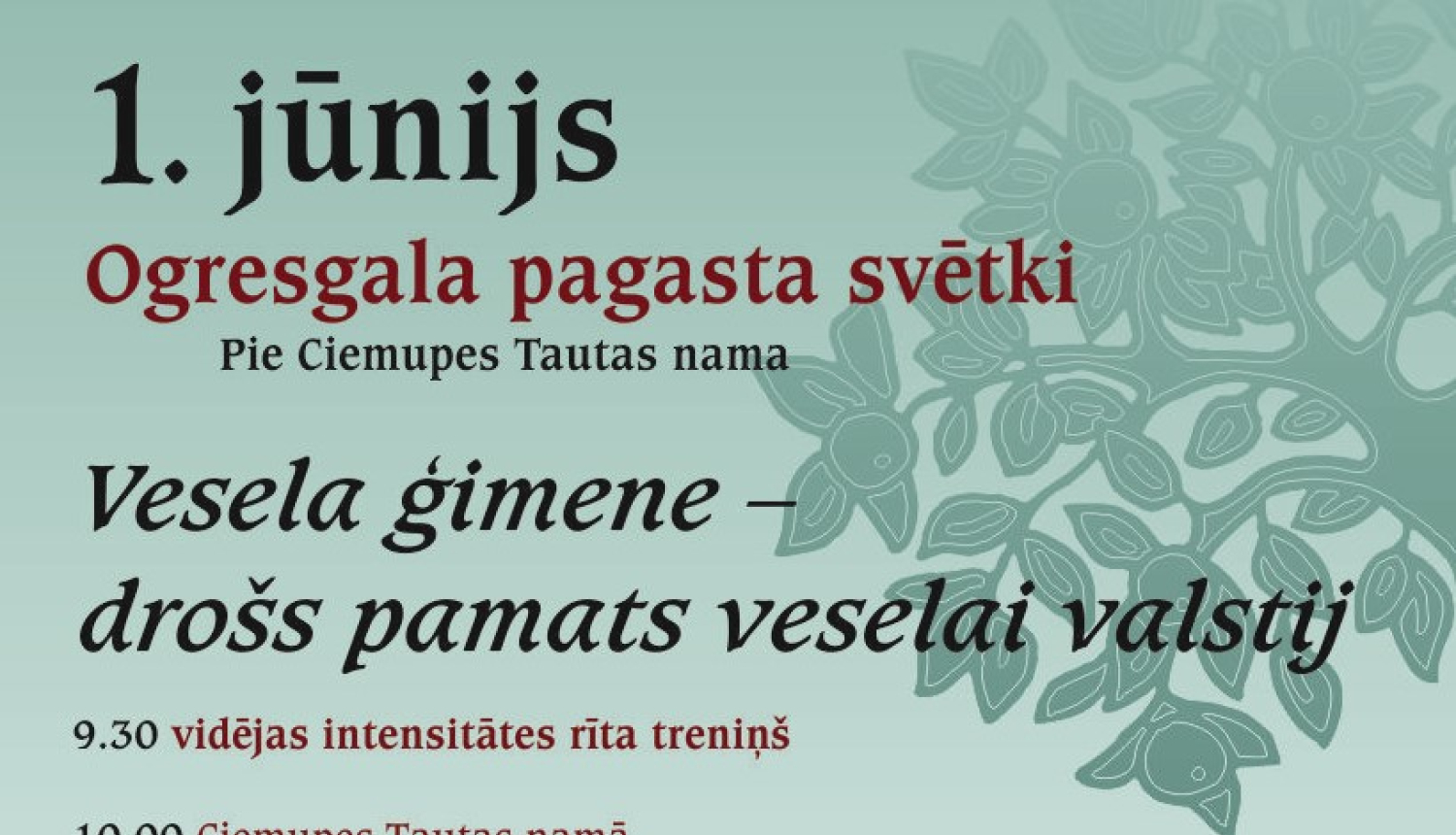 Ogresgala pagasta svētki