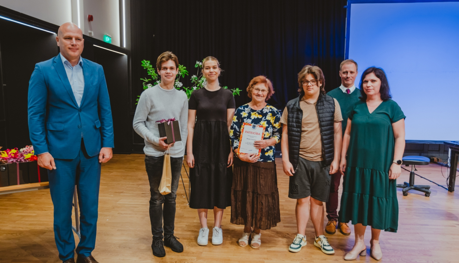 Ogres novada valsts posma mācību priekšmetu olimpiāžu un sporta sacensību laureātu godināšana Lielvārdes Kultūras namā. 22.05.2023.