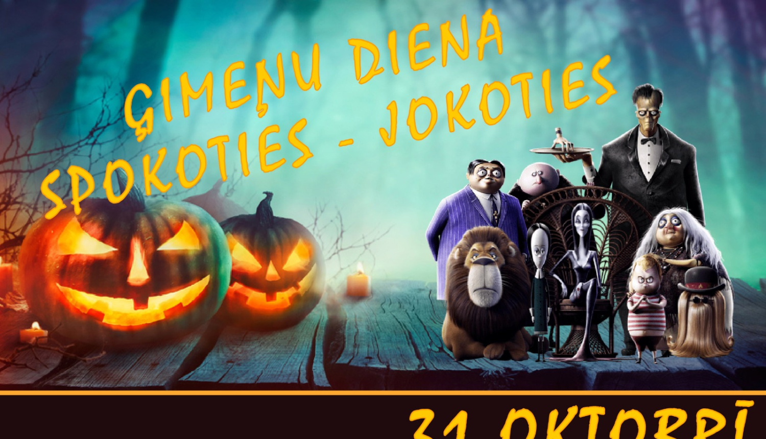 Ģimeņu diena “Spokoties – jokoties” 31. oktobrī