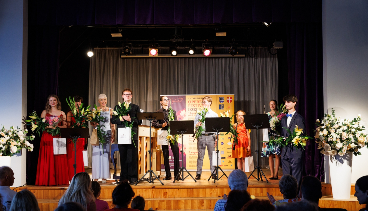 Operetes festivāls 2023 atklāšana Ikšķilē